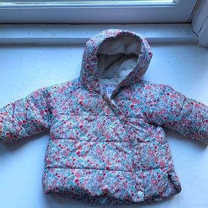 Baby gap down coat 12-18 m